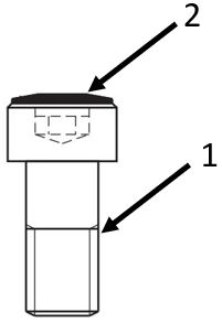 Anwendungsbeispiel - Zylinderkopfschraube mit Abdeckkappe - Innensechskantschraube mit Abdeckung - Zylinderkopfschraube mit Innensechskant