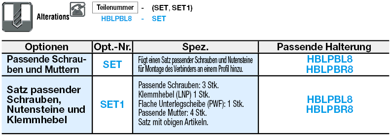 Serie 8/Freiwinkel-Blechverbinder:Verwandte bildanzeige