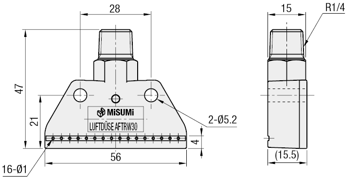 90-Grad-Luftdüsen/Standard-Ausführung:Verwandte bildanzeige