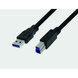 USB 3.0 A Stecker auf B Stecker, schwarz