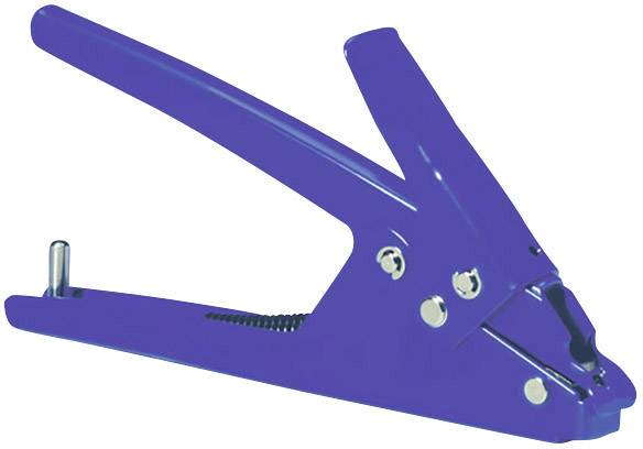 Manuelles Spannwerkzeug für Kabelbinder mit flachem Kopf