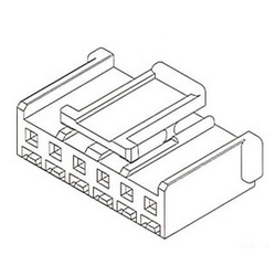 Draht-zu-Draht-Steckverbinder mit 2,50 mm Rastermaß (51103)  51103-0900