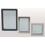 Instrumentenfenster mit Rahmen aus Stahlblech: Ausführung SN, IP55