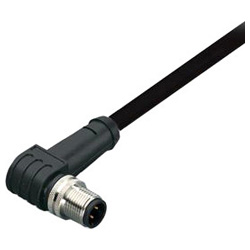 Sensor- / Aktor-Steckverbinder, konfektioniert M12 Stecker, winklig
