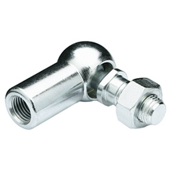 Winkelgelenke mit Gewindezapfen / Stahl / verzinkt / DIN 71802-C, DIN 71802-CS