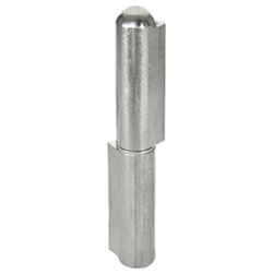 Eck-Steckscharniere / GN 128.2 / schweißbar / Messing Zwischenringe / rostfreier Stahl