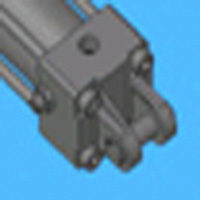 Metallhalterung U-förmige Gelenkgabel für SCA2 / JSC3 / USC S1-CB-40
