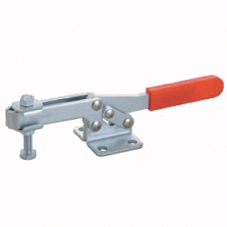 Kniehebelspanner, horizontal, U-Form-Arm (Flanschbasis) GH-21384