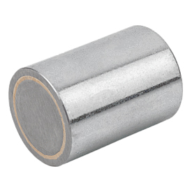 Magnete rund (Stabgreifer) aus AlNiCo ohne Passungstoleranz (K0546)