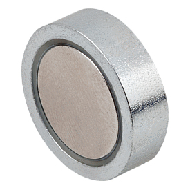 Magnete (Flachgreifer) aus NdFeB Form A (K0553)