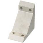 Winkel für Alu-Konstruktionsprofile mit Nutfeder / Serie 6 / Aluminium-Druckguss / 2 Nut Profil / Nutenbreite 8 mm