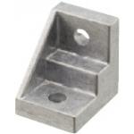 Winkel für Alu-Konstruktionsprofile mit Nutfeder / Serie 8, HBLFSL8 / Aluminium-Druckguss / 90° / 1 Nut Profil / Nutbreite 10