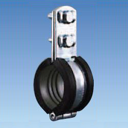 Rohr-Standhalterung Befestigungsfuß - Vibrationsschutz harte Standschelle BN N-013272-50A