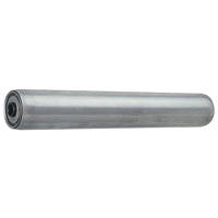 Tragrollen für Rollenbahnen / NHR□□□-□, Typ NHR / Stahl / Metallmantel / 2-fach Lagerung / zylindrisch