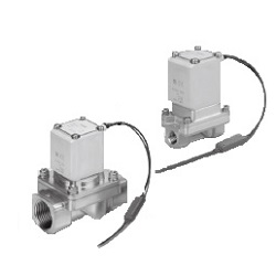 Null-Differenzdruck-Typ, vorgesteuertes 2-Anschluss-Magnetventil für Dampf Serie VXS VXS235AGD