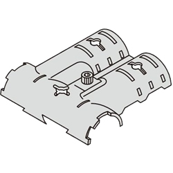 Metall-Verbindungsstück, Einzelposten / Komponente für Rohrrahmen NS-11 / NS-11N