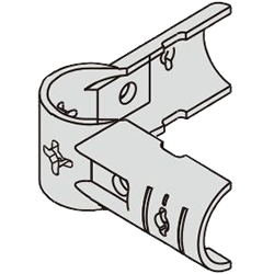 Metall-Verbindungsstück, Einzelposten / Komponente für Rohrrahmen NS-3 / NS-3N