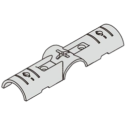 Metall-Verbindungsstück, Einzelposten / Komponente für Rohrrahmen NS-4 / NS-4N