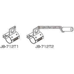 Laufwagen-Verbindungselemente für Rohrrahmen JB-712T1 / JB-712T2