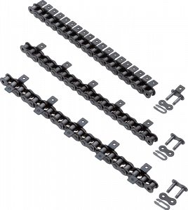 Rollenketten mit Anbauteilen (CHEL) Stahl