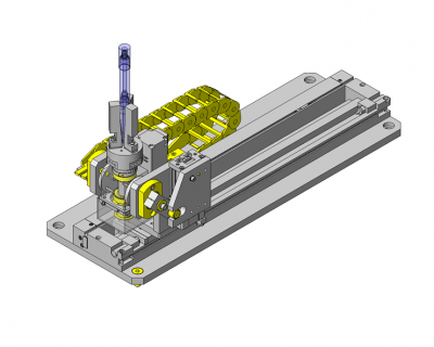 Beispiel einer Energiekette in einem umgekehrten Greifersystem