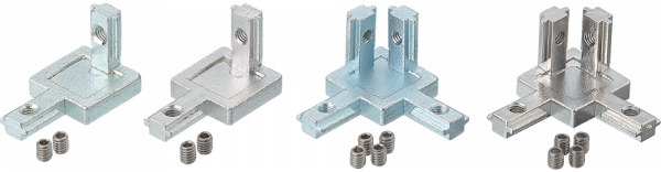 Eckverbinder HBLBCA, SHBLBCA, HBLBCB, SHBLBCB