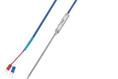 Beispiel für einen Temperaturfühler vom K-Typ
