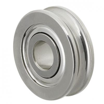 Beispielabbildung eines Rillenkugellagers aus Edelstahl