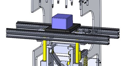 Anwendung für Kniehebel in der Powertrain Produktion