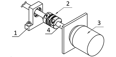 Bild - Schlitzkupplung mit Encoder