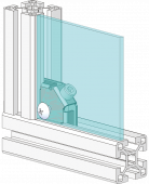 Easy-Verbinder als Plattenhalter