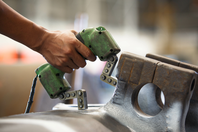 Magnetpulverprüfung