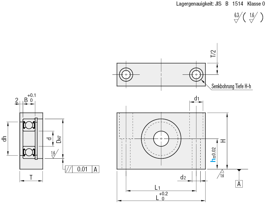(6342-ST-20-6) Unterlegscheiben / GN 6342 / Axial-Gleitlager / Stahl von  GANTER | MISUMI