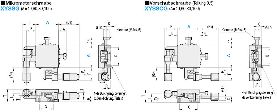 [Präzision] XY-Achse/Kugelführung/Niedriges Profil:Verwandte bildanzeige
