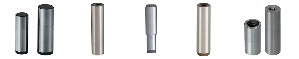Zylinderstifte Sortiment - Zylinderstift gerade - Zylinderstift mit Innengewinde - Zylinderstift abgesetzt - Zylinderstift mit Gewinde - Zylinderstift mit Durchgangsbohrung