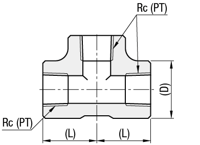 Rohrverbinder für Hochdruckleitungen/T-Stück:Verwandte bildanzeige