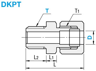 Kupferrohrfittings/Verbindungsstück/Einseitig mit Gewinde/Gewinde frei wählbar:Verwandte bildanzeige