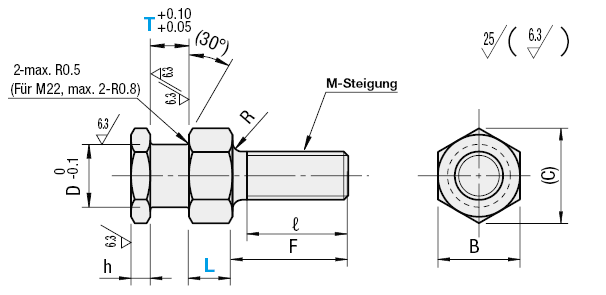 FJD8-1.25-6) Kompakte Schnellwechselhalter von MISUMI