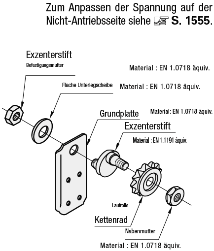 Kettenspanner/Mit Spannrädern:Verwandte bildanzeige