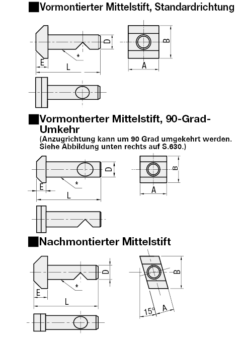 Blind Joint Parts - Center Joint Kits:Verwandte bildanzeige