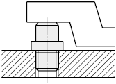 Distanzstifte/Höhenverstellbar/Mit Gewinde/Rund:Verwandte bildanzeige