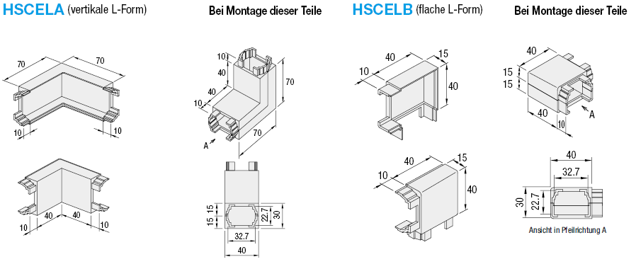 Kabelummantelungen/Verbindungsstück in L-Form:Verwandte bildanzeige