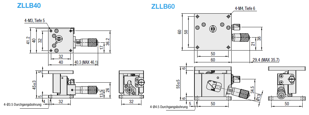 [Standard] Z-Achse/Tisch mit horizontaler Oberfläche/Mikrometerschraube:Verwandte bildanzeige