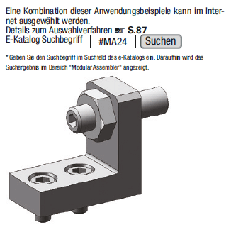 Halterungen für Stellschrauben/Schraubenausführung/Feingewinde:Verwandte bildanzeige