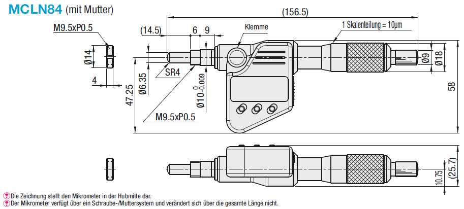 [Präzision] Digitale Mikrometerschraube (Hub ±6.5mm):Verwandte bildanzeige