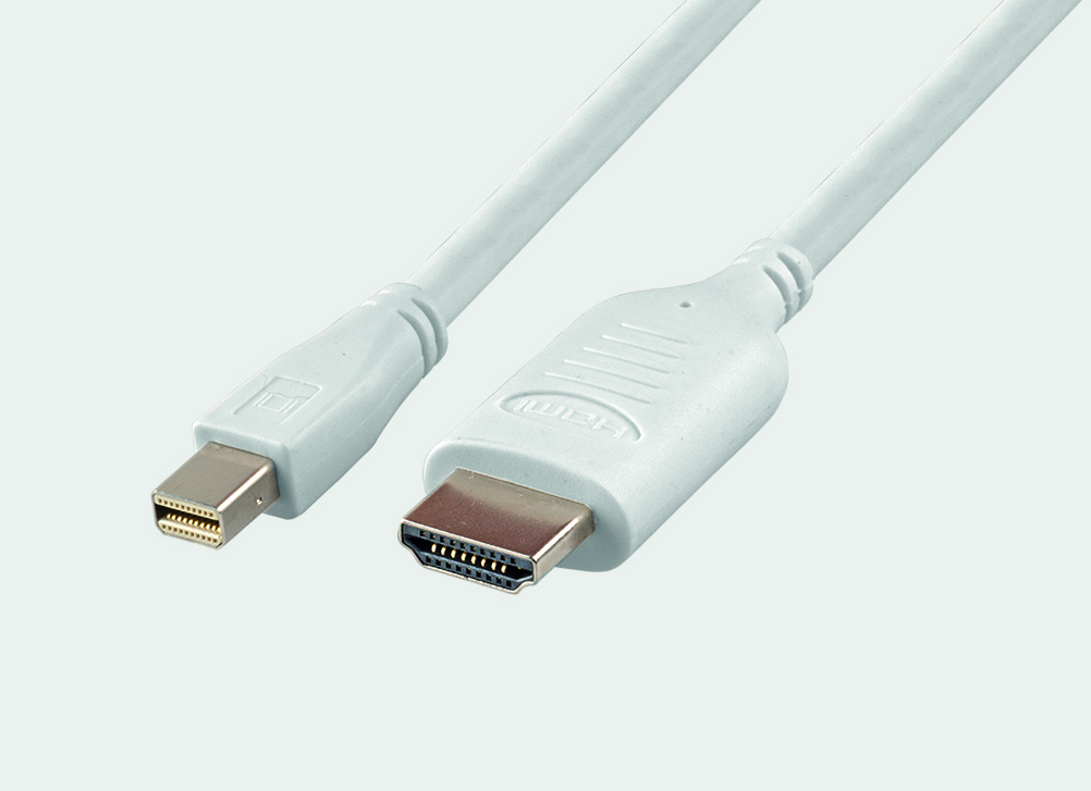 Mini DisplayPort Stecker auf HDMI Stecker