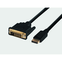 DisplayPort Stecker auf DVI Stecker, 2m, schwarz