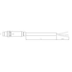 Sensor / Stellantrieb - Steckverbinder (pre-fab)  1-2273011-3