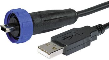 USB-Steckverbinder-Adapter 2.0 - IP68 Stecker, gerade PX0441/3M00