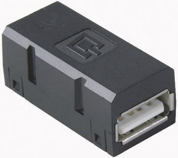 Bulgin Mini-USB-Buchse 2.0 - Typ A/B - IP68 Buchse, Einbau PX0457  Stiftleiste PX0457 Inhalt: 1St.
